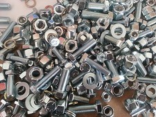 UNF NUTS & BOLTS (SET SCREWS), WASHERS, NYLOCS WORKSHOP PACK - 400 APPROX