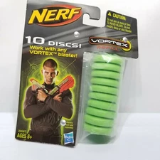 FJ Nerf Vortex 10 Disc Refill 33687 Hasbro Works With Any Vortex Blaster 