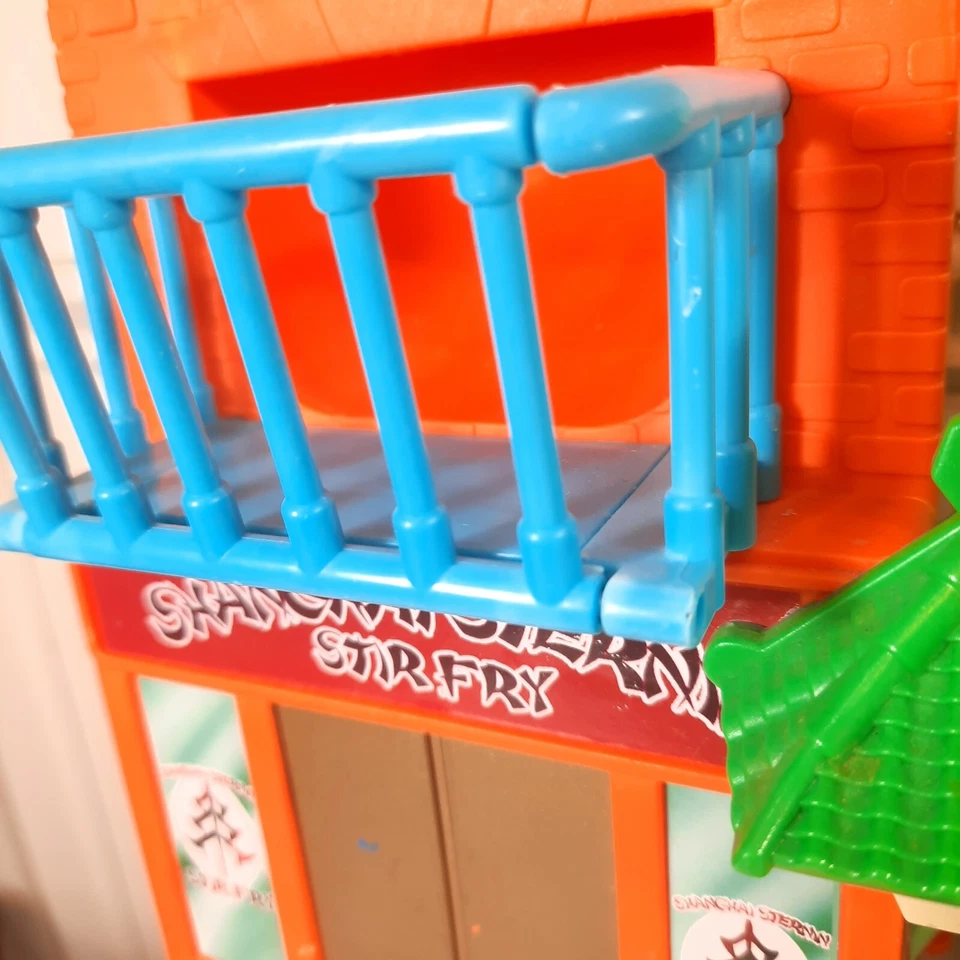 Tortugas Ninja Adolescentes Mutantes Media Cáscara Héroes Guarida de Alcantarilla Juego Chinatown TMNT Foto 4 de 4