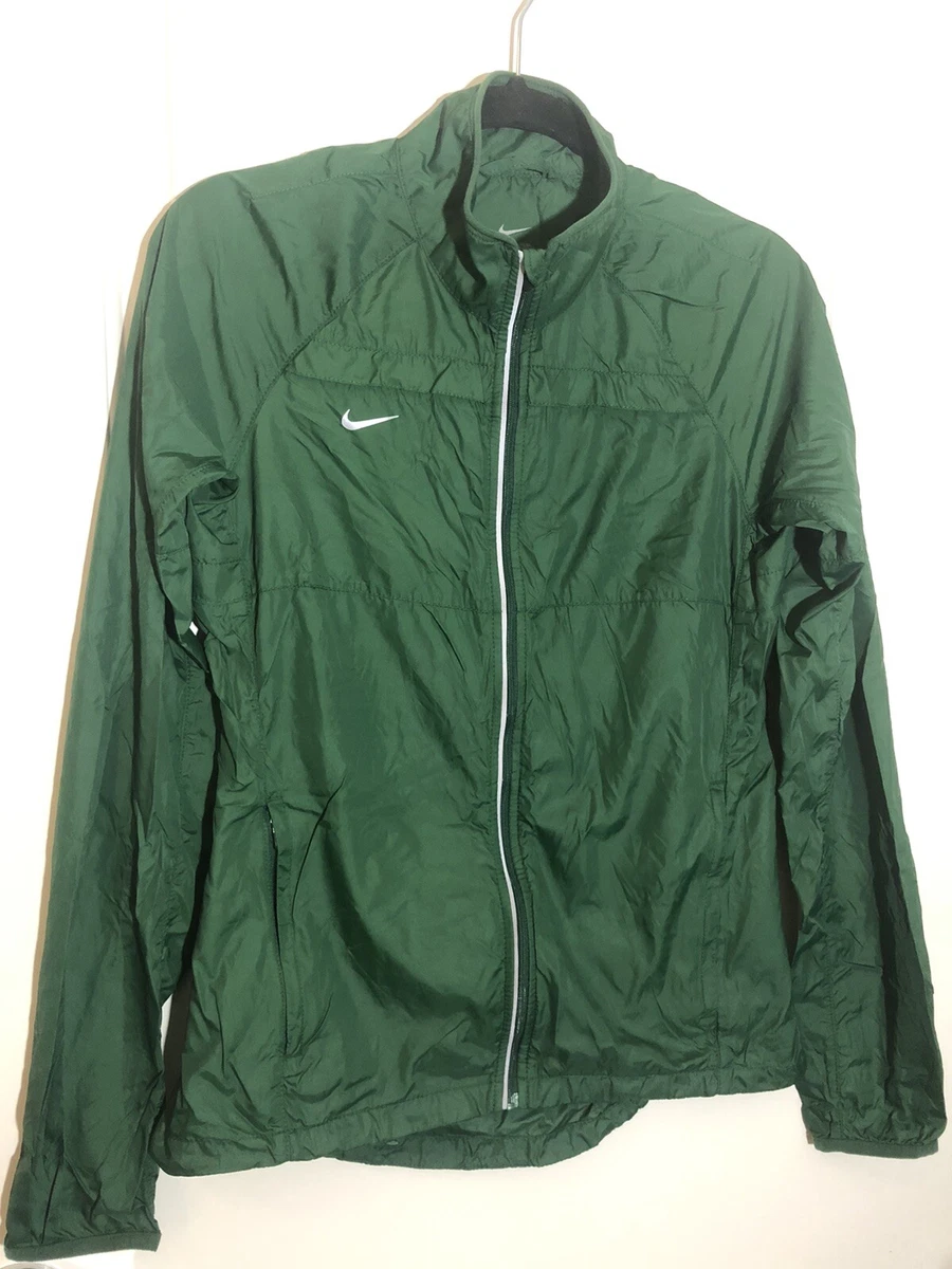 Olive green nike windbreaker womens hotsell