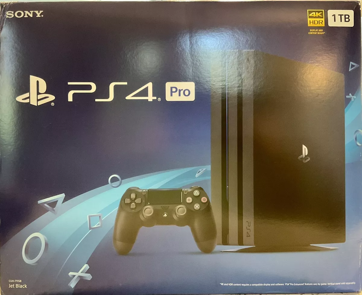 Sony PlayStation 4 Pro 1TB With Wireless Controller 4K Resolution HDR -  Manufacturer Refurbished