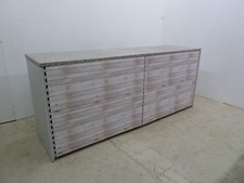 Laden 2m Theke Vintage holzoptik Tresen Ladeneinrichtung Tegometall Verkauf