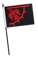 Viking Small Hand Flag (6" x 4")