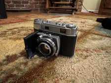 Kodak Retina IIIc Vintage Rangefinder 35mm Film Camera with Case