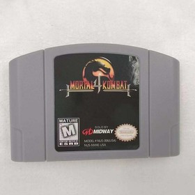 Mortal Kombat 4 - Nintendo 64 (N64) Tested and working Limited release