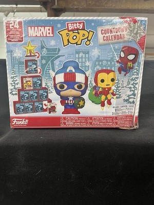 Funko Bitty Pop Marvel 24pc Countdown Advent Calendar Mini Figures