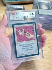BGS 8.5 MAGIC THE GATHERING 1993 ALPHA HEALING SALVE MTG psa cgc