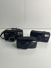 Nikon Zoom Touch 800, 470, 400 Camera Lot - For Parts / Untested
