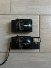 2x Olympus XA1 and 1x electric flash A11  AS IS 