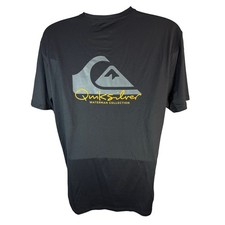 QUIKSILVER WATERMAN Rash Guard Black Men's XL