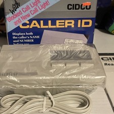 Vintage Cidco Caller ID Name Number Display Unit Model SA -60A-01