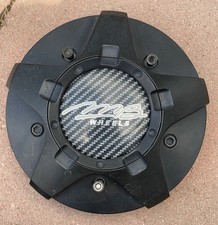 Mb Wheels Matte Black Center Cap C-358-2 W Installation Screws