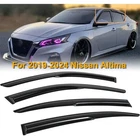 Window Visors Rain Guards Deflectors For 2019-2024 Nissan Altima JDM Mugen Style