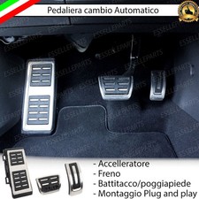 SET PEDALIERA COPRIPEDALI COPRI PEDALI PER CAMBIO AUTOMATICO VW AUDI SKODA SEAT