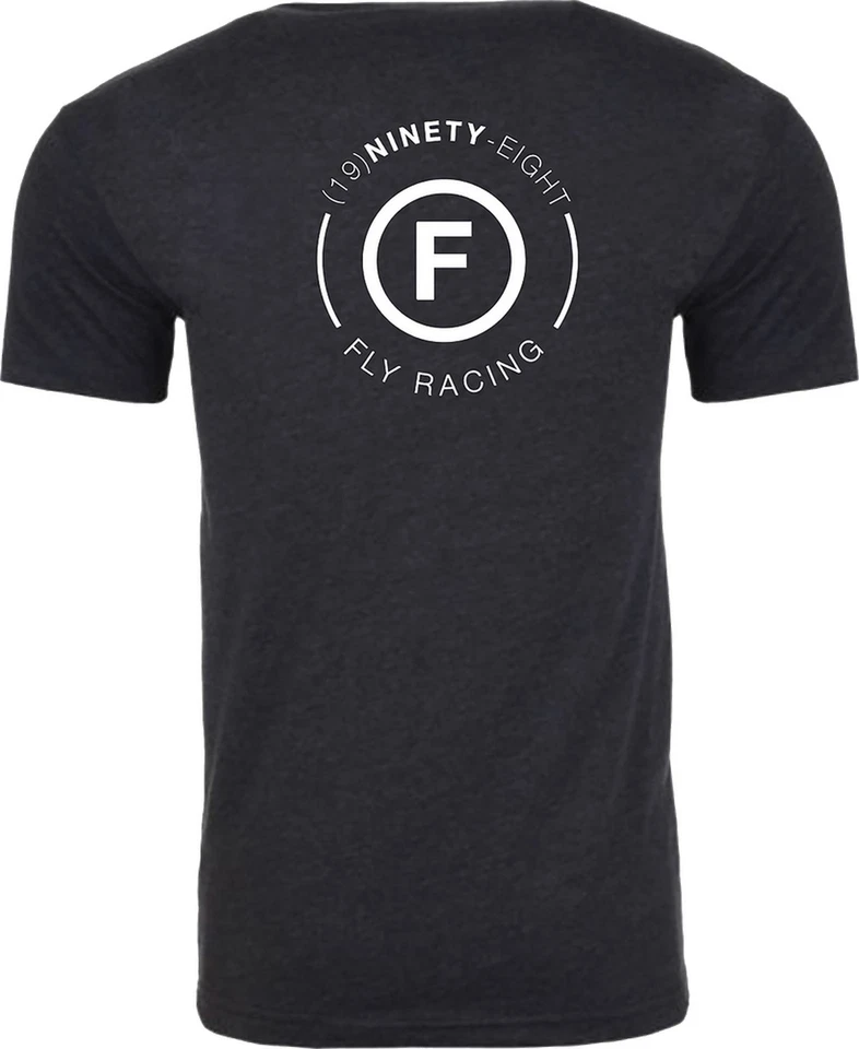 Fly Racing Atom Mens Short Sleeve T-Shirt Black - Image 2 of 2