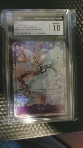 Uta (Alternate Art) graded CGC 10 for sale on eBay