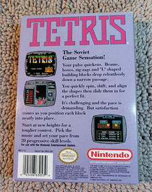 ~ Tetris ~  (NES)  Nintendo Entertainment System,  Video Game,  1989