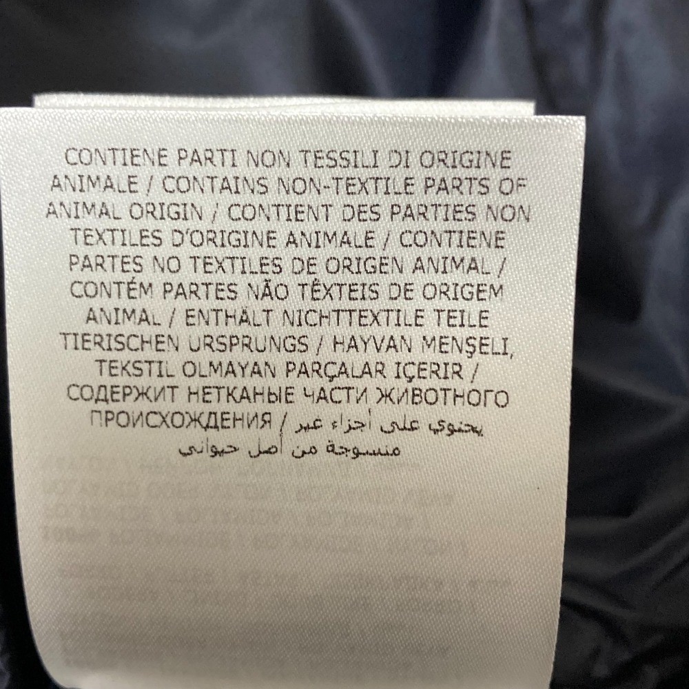 MONCLER MEDOC Down Vest, Kids' Size 14 Navy Kids USED thumbnail 11