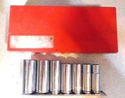 Vintage Blackhawk Tools 3/8" dr. Metric S.A.E. Deep Socket Set w/Metal Box USA — photo 2