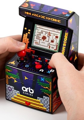 【使用1回.定価29,800円】ARCADE 8oz ヒモ式　アーケード Orb - Mini Arcade Machine, 300 in-Built Games, 8-Bit Retro Arcade