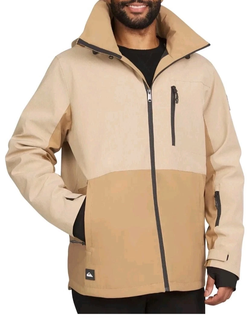 Quiksilver Men's Snow Jacket Tan Size XL NWT
Opens in a new window or tab