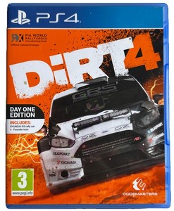Dirt 4 Day One Edition Sony Playstation 4 PS4 PS5 Racing Driving Videospiel