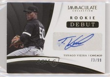 2018 Panini Immaculate Rookie Debut Signatures 73/99 Thyago Vieira Auto km4
