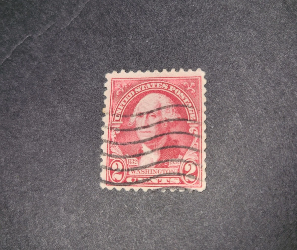 アメリカ　ジョージ・ワシントン2セント使用済切手　レッドリネン George Washington 2 Cent Stamp for sale | eBay