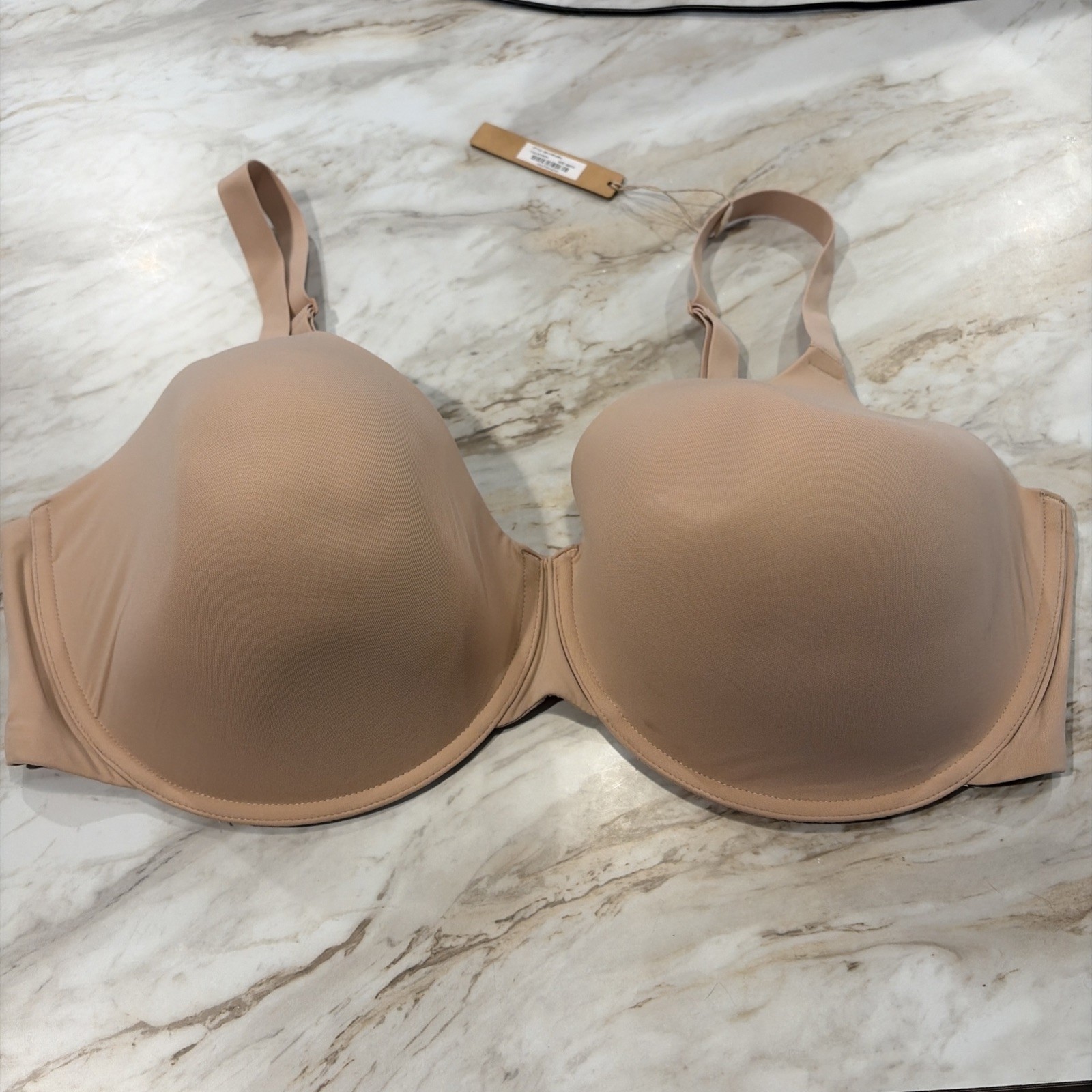 Skims Fits Everybody T-shirt Demi Bra Size 44ddd Mica