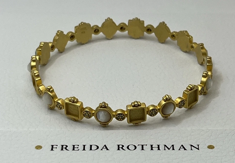 Brazalete Brazalete Freida Rothman Amazonita y Madreperla Foto 3 de 4