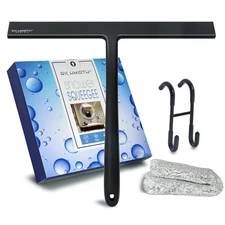 All-Purpose Silicone Shower Squeegee 12 inch 【Upgraded Version】 Cleaner