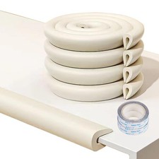 4M U Shape Edge Protectors for Glass Coffee Table,Foam Baby Proofing Safety B...