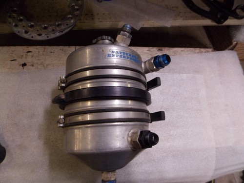 Patterson 3 Gallon Aluminum Dry Sump Oil Tank & Brackets