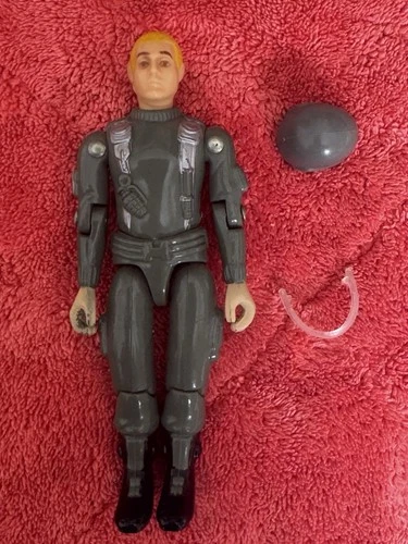 1982 Vintage Hasbro Gijoe MMS Operator Hawk Straight Arm Action Figure Complete