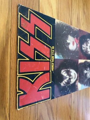 KISS 1977 & 1978 World Tour Concert Program Book | eBay