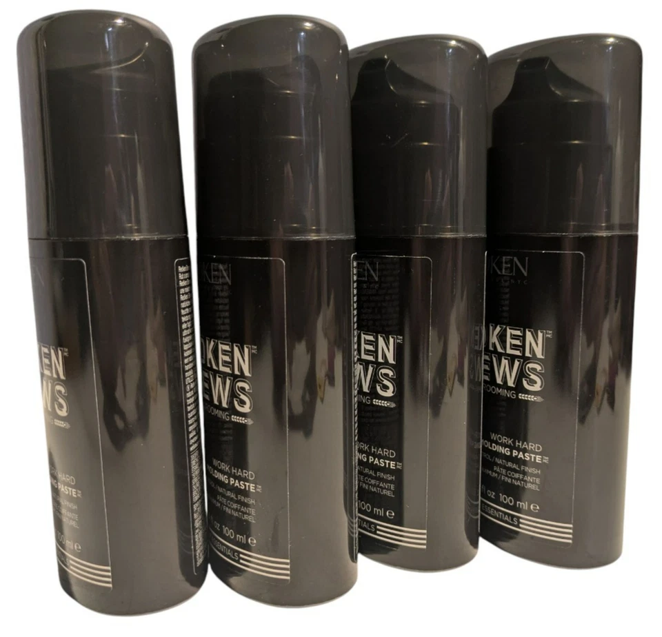 4 Pasta moldeadora Redken Brews Work Hard 3,4 oz/100 ml nueva pasta para el cuidado del cabello Foto 2 de 4