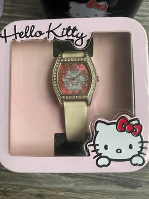 Hello Kitty White Diamante Watch, Women or Teenagers NEW in  display picture 1