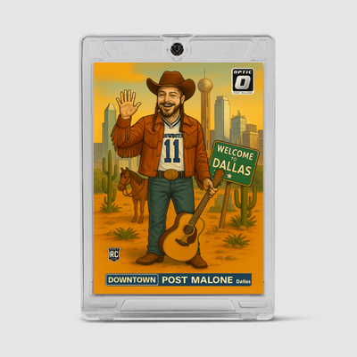 Post Malone Custom Art Downtown Rare Limited Edition Hip-Hop Card