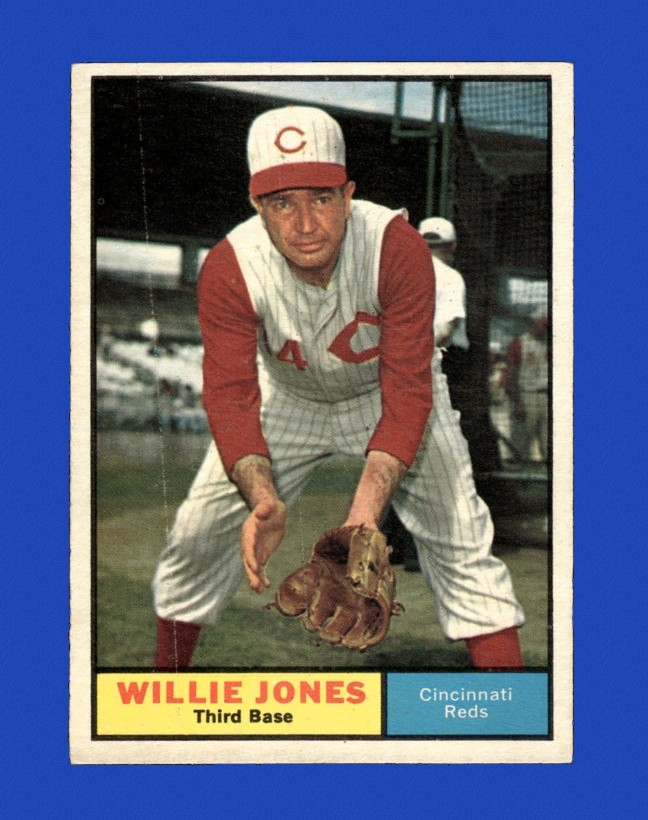 1961 Topps Set-Break #497 Willie Jones EX-EXMINT *GMCARDS*