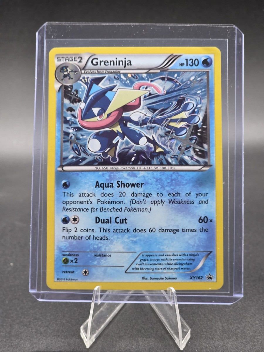 2016 Pokémon XY BLACK STAR PROMO GRENINJA XY162🔥🔥🔥 | eBay