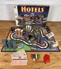 Vintage 1987 HOTELS Board Game Milton Bradley Real Estate Game - 100% Complete