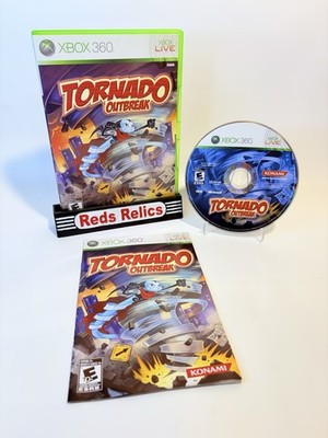 Tornado Outbreak (Microsoft Xbox 360, 2009) Complete CIB Mint Condition Rare