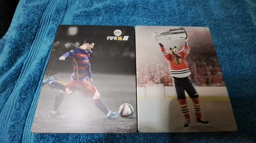 NHL 16 & FIFA 16 Steelbook Xbox / Playstation nice condition