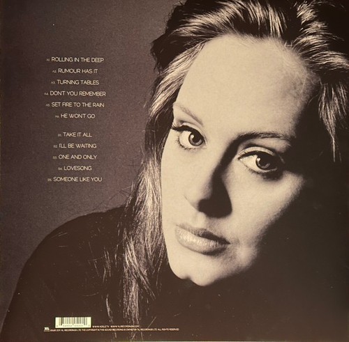 Adele - 21 (LP, Album, RE) (Mint (M)) - Picture 2 of 5