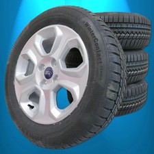 Winterräder FORD EcoSport ab 10/2017 Continental NEU 205 60 16 originale Alu sil