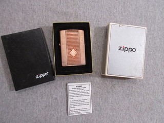 Zippo D 03 copper lighter with box