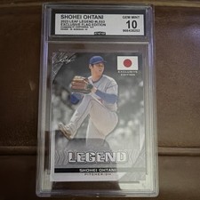 Leaf 2023 Legend Shohei Ohtani #LE-03 Exclusive Flag Edition CGC Graded 10