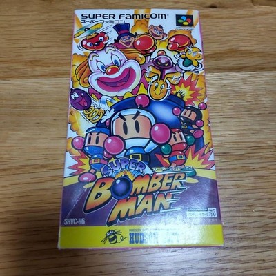 SUPER BOMBERMAN Bomberman Super Famicom Japanese Version Tested Working