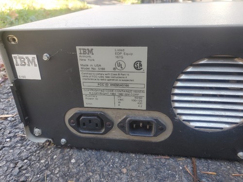 IBM 5160 PC-XT Desktop Computer, HD, Color Graphics,Floppy,Powers On - Picture 4 of 12