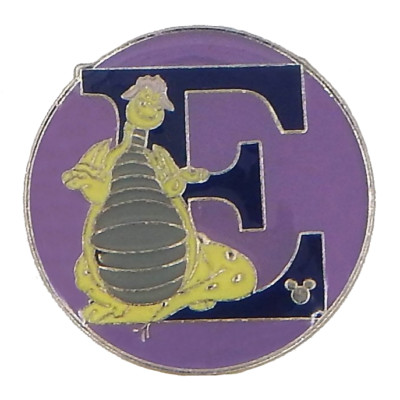 Pete's Dragon Elliot E Alphabet Character Collection Individual Disney Trade Pin